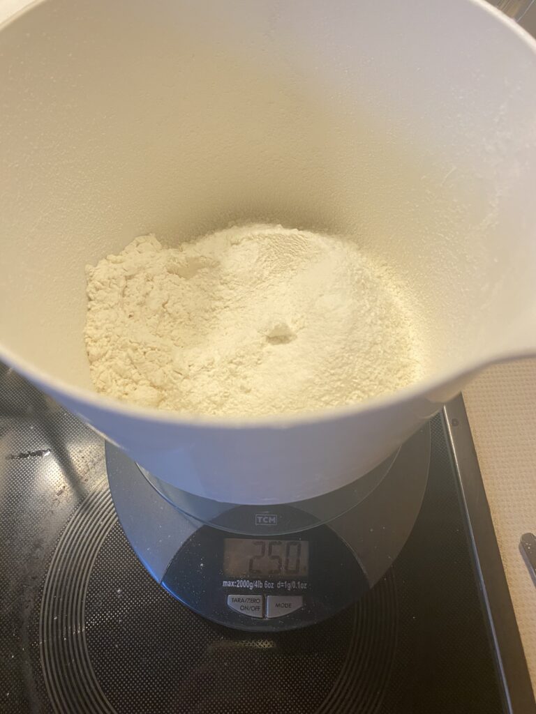 flour for crepes